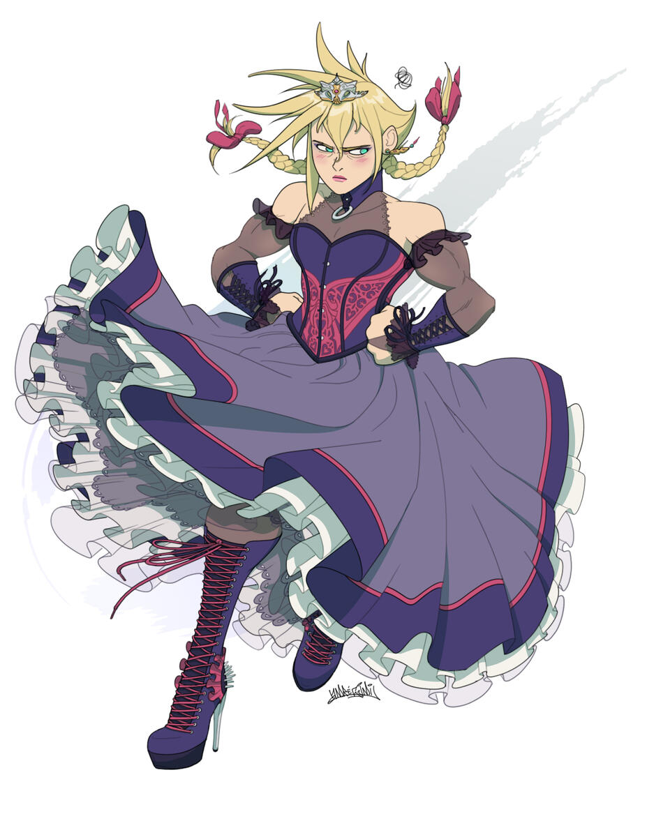 FFVII | Wall Market Debutante