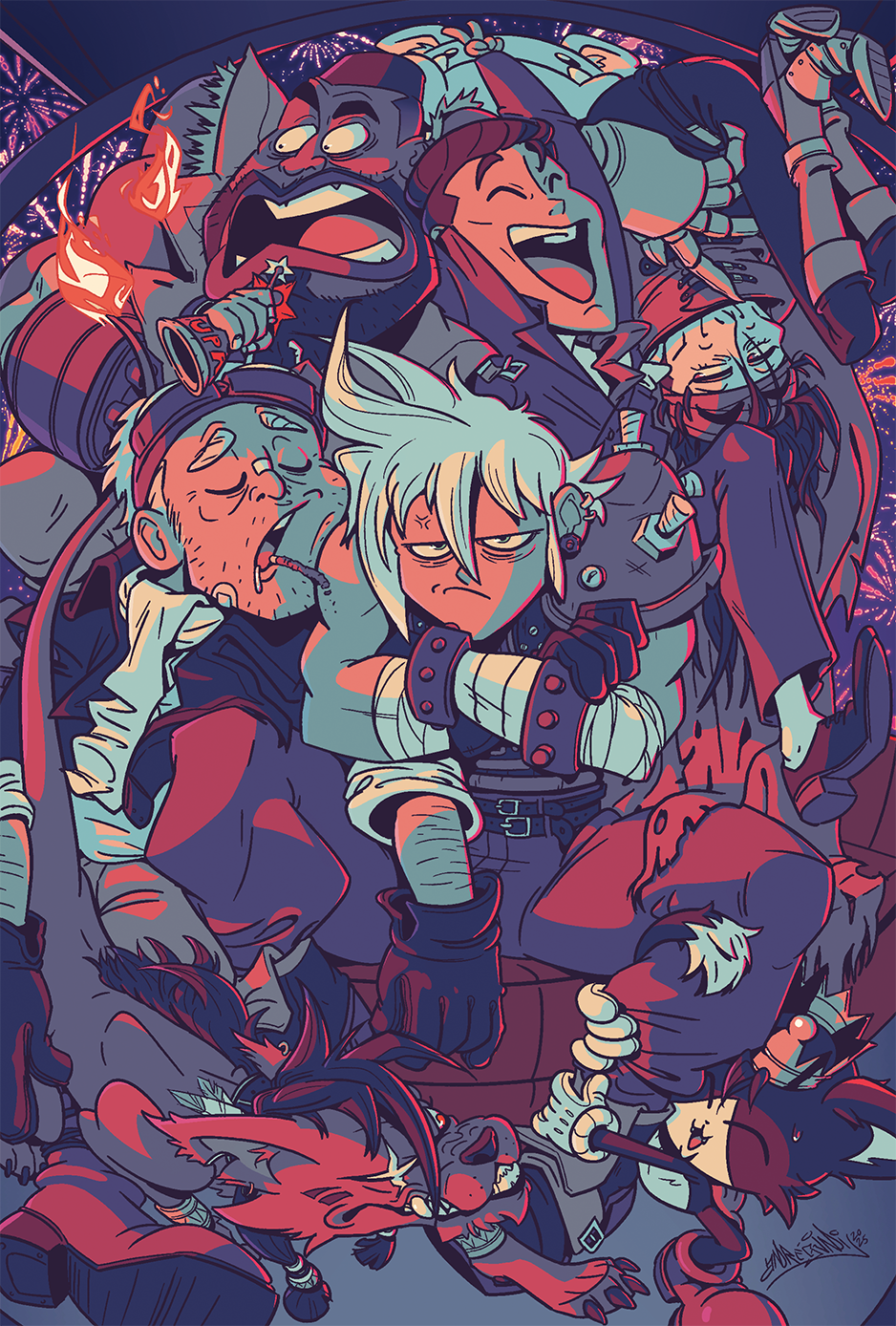 'Guys Night' | Solaris Final Fantasy Gents Zine