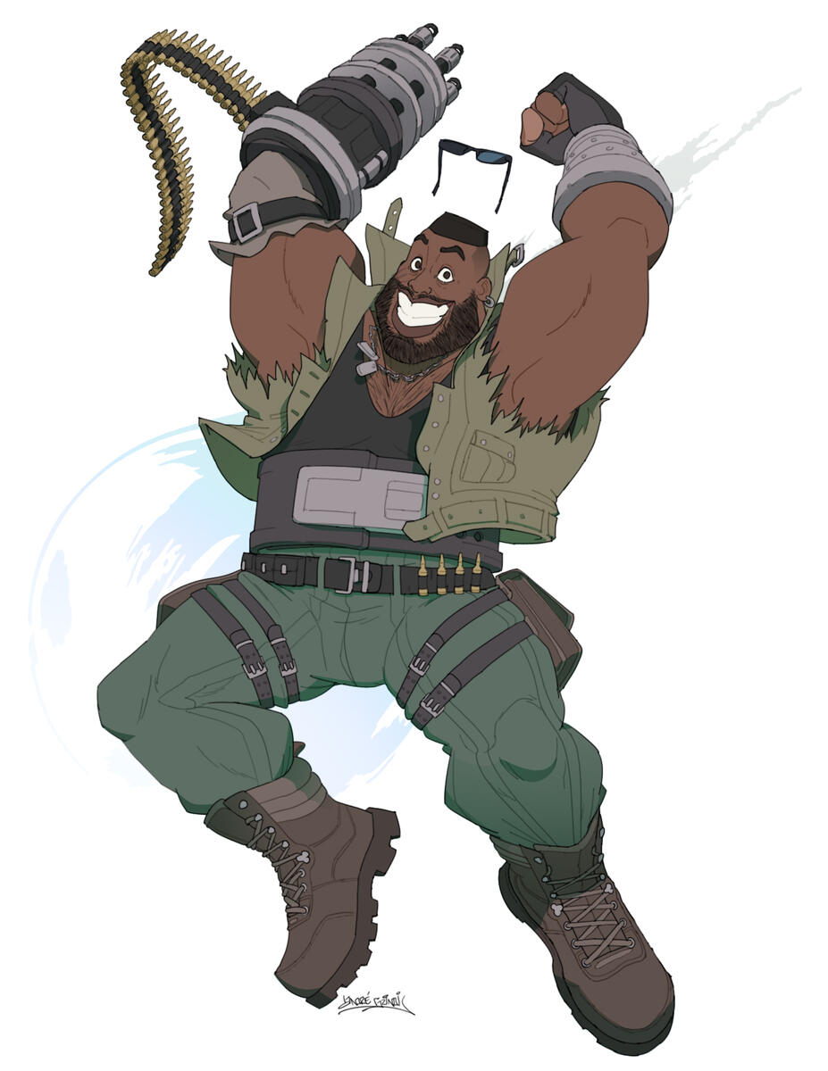 FFVII | Barret Wallace