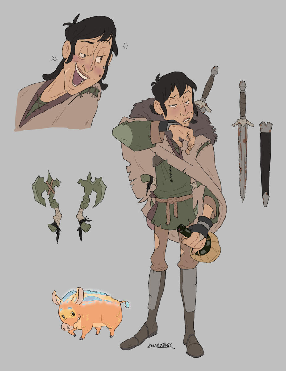 D&D commission | King Oberic of Jaunthy XIII