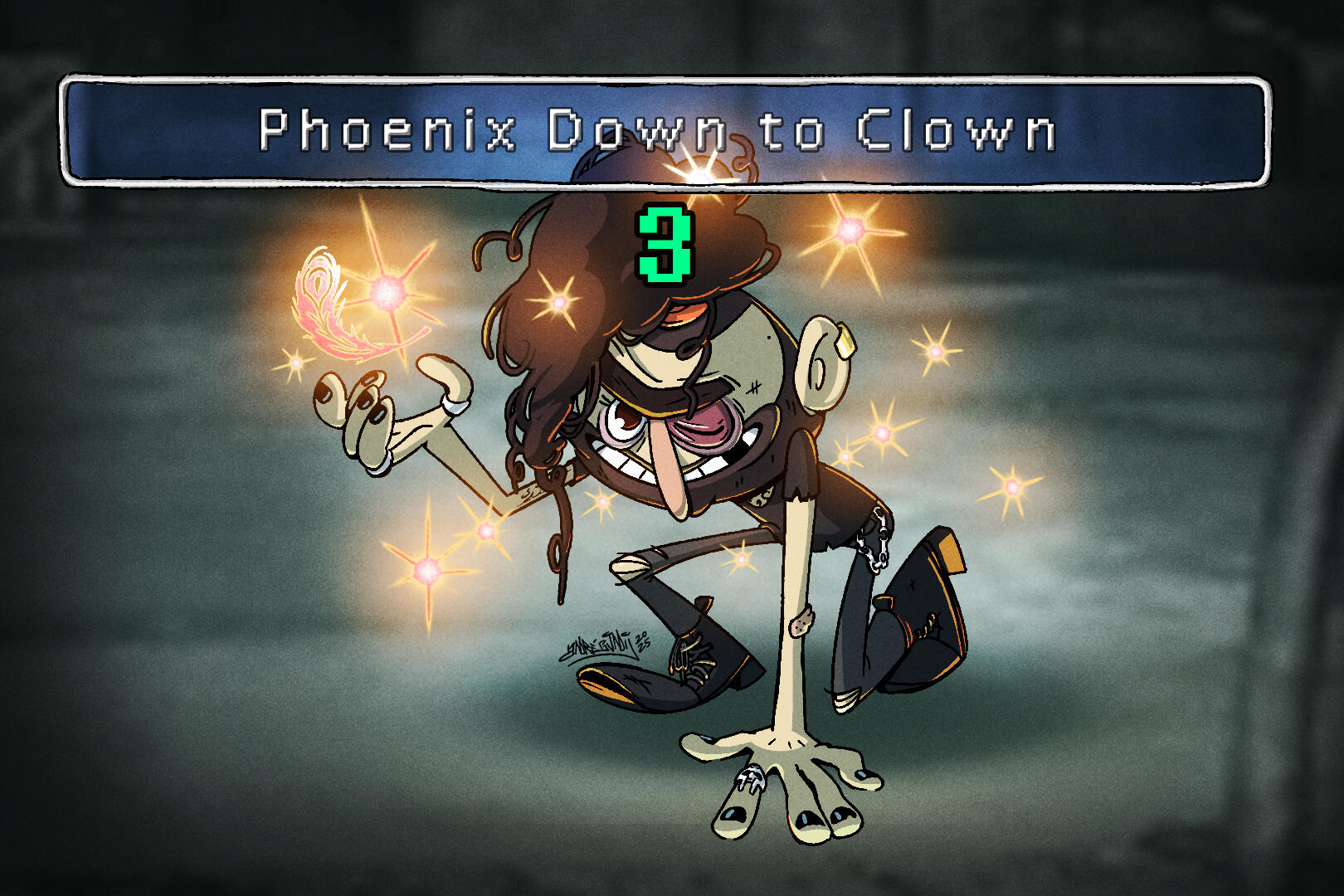 when life tries to knock you down...