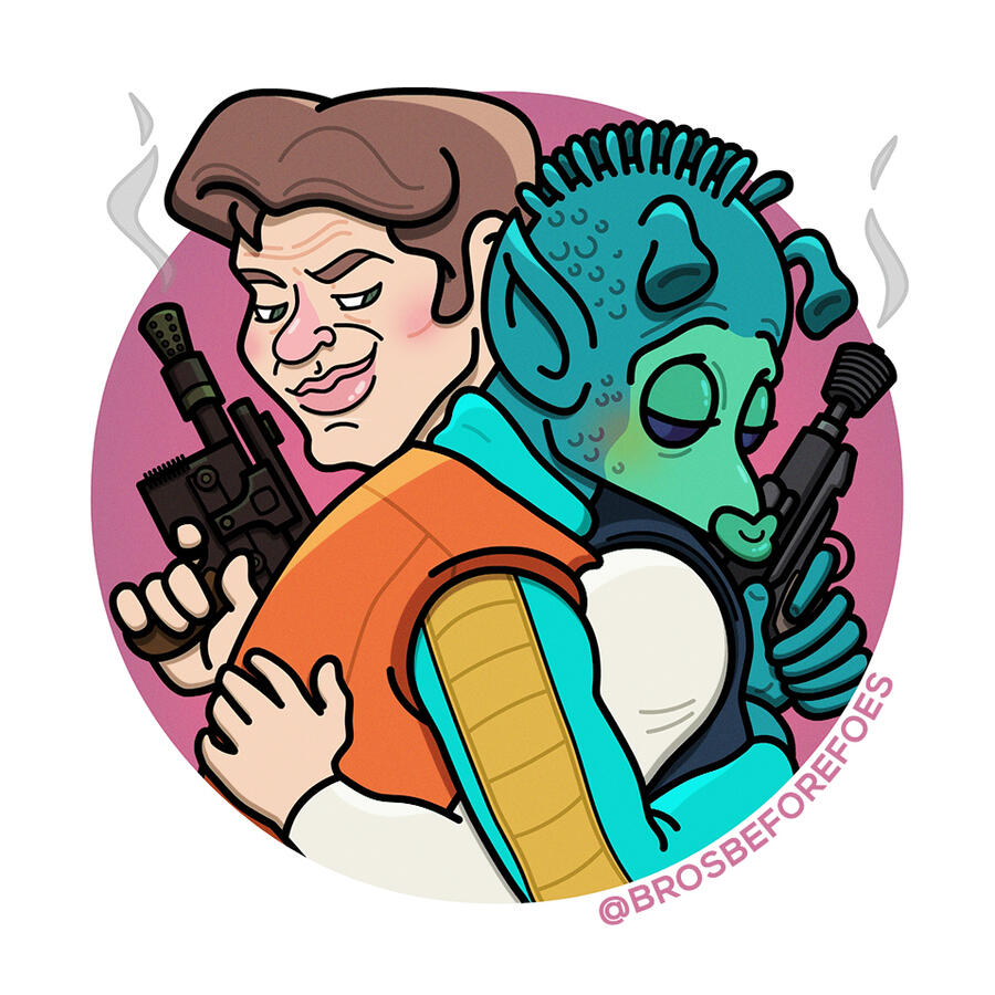 HAN 💕 GREEDO