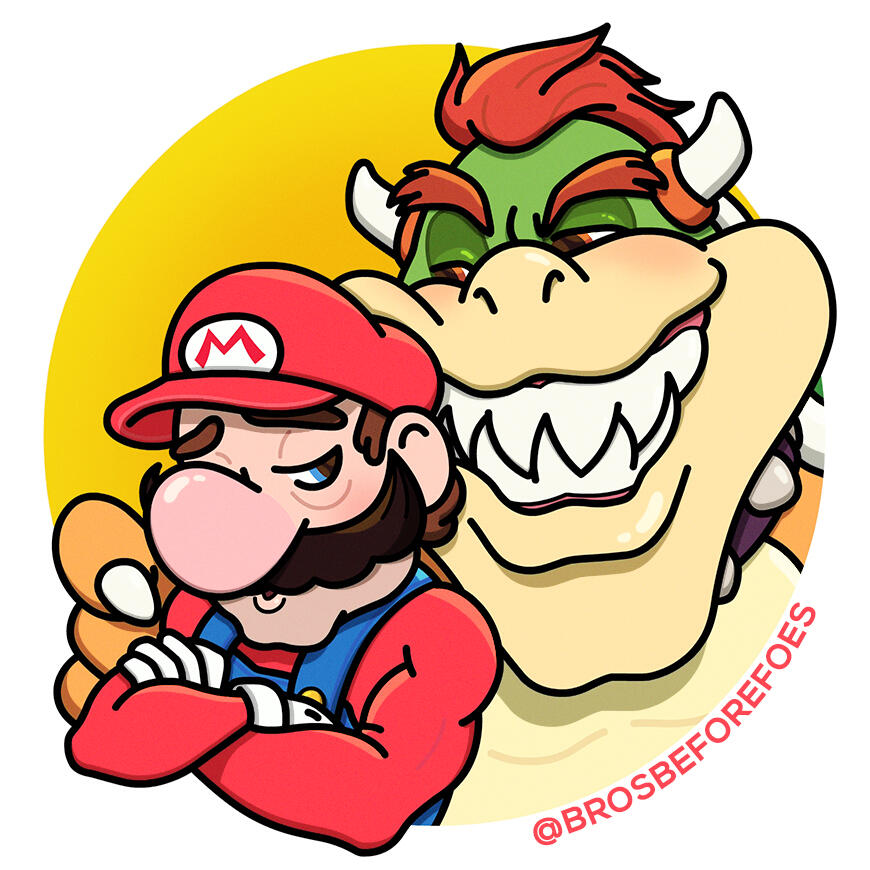 MARIO 💕 BOWSER
