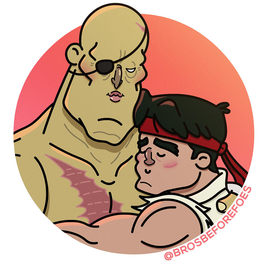 RYU 💕 SAGAT