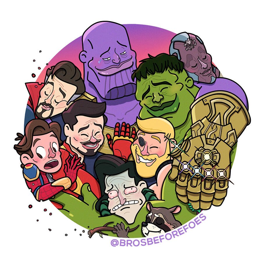 THANOS 💕 AVENGERS