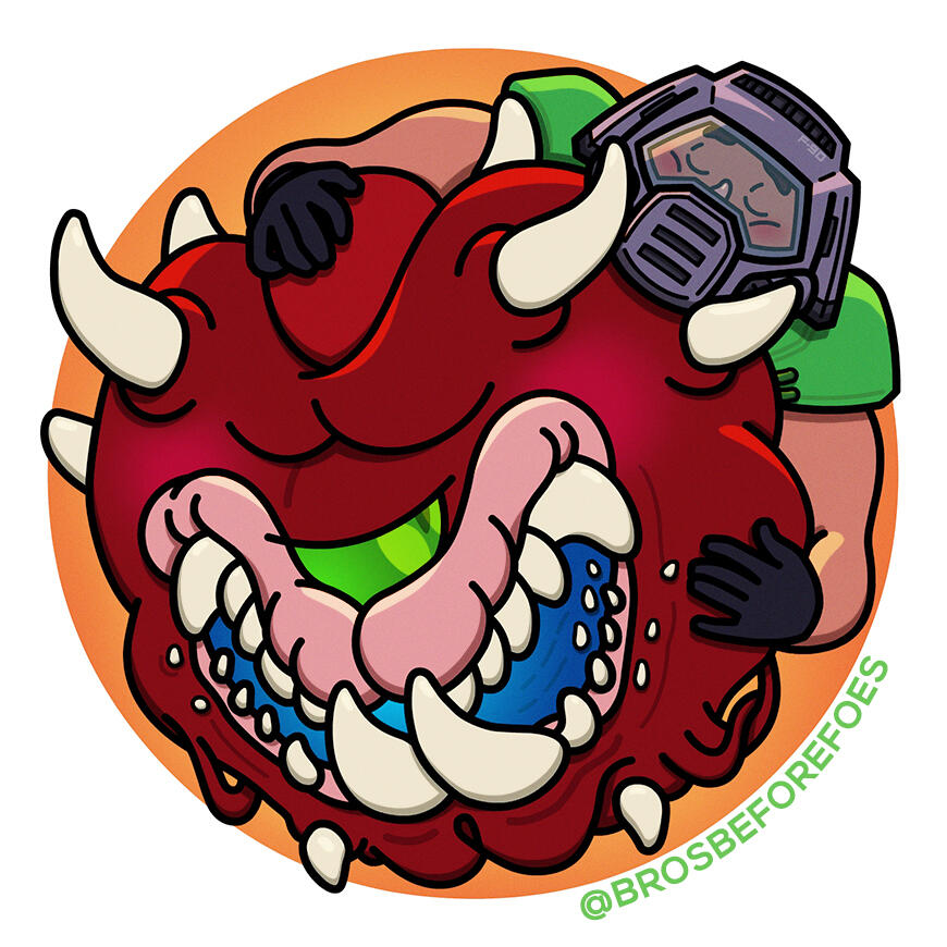 DOOM GUY 💕 CACODEMON
