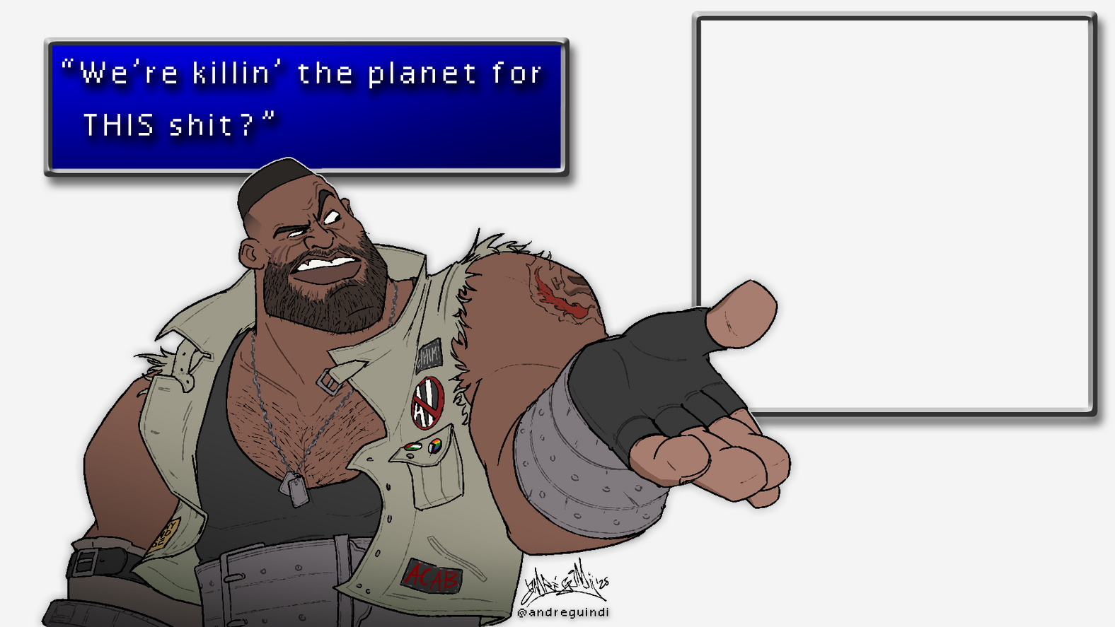 "We're killin' the planet for THIS shit?" meme
